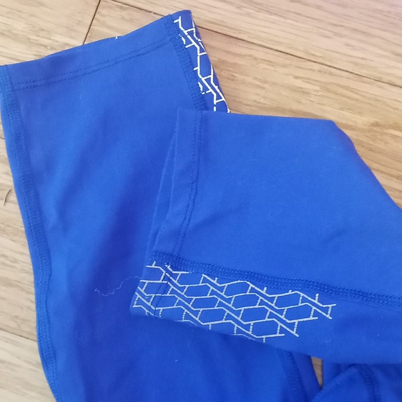 Vibrant Blue Leggings- Size S- Breathe by Body Glove - Picture 5 of 5